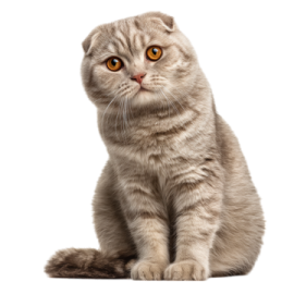 a cat sitting on the ground looking at the camera
