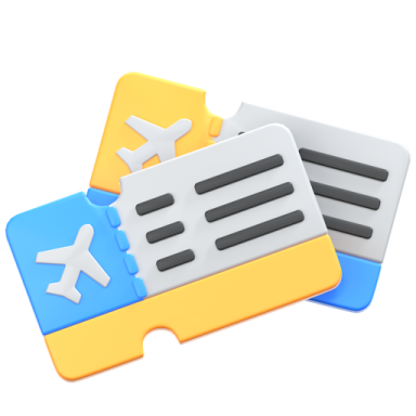 two credit cards with a plane icon on them