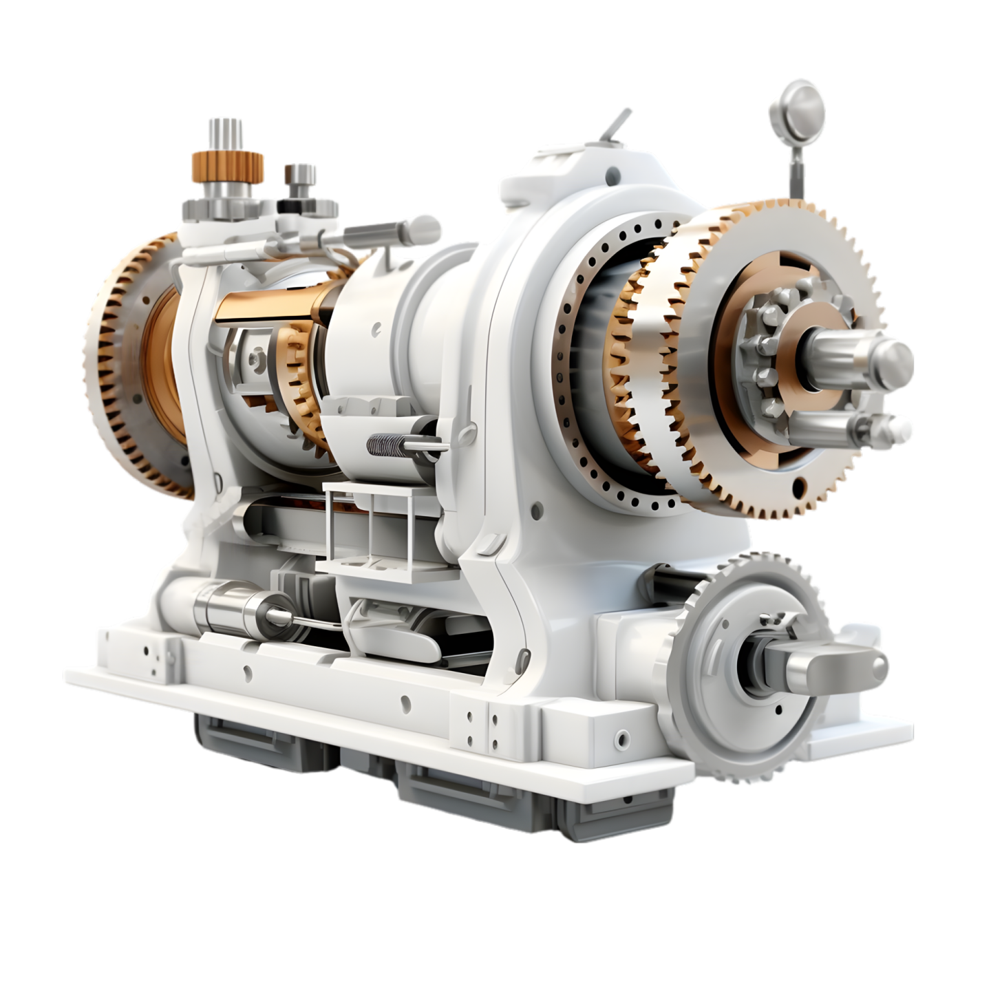 a planetary gearing machine