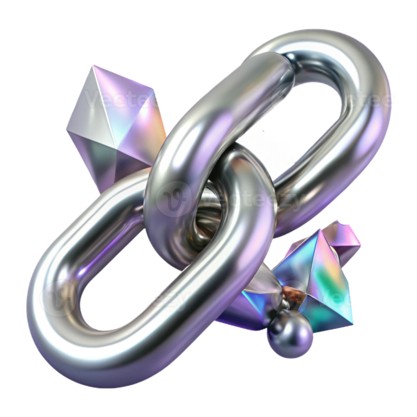 an image of a chain that is connected to a ball