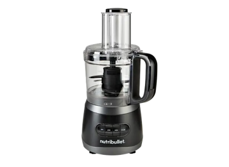 a food processor on a white background