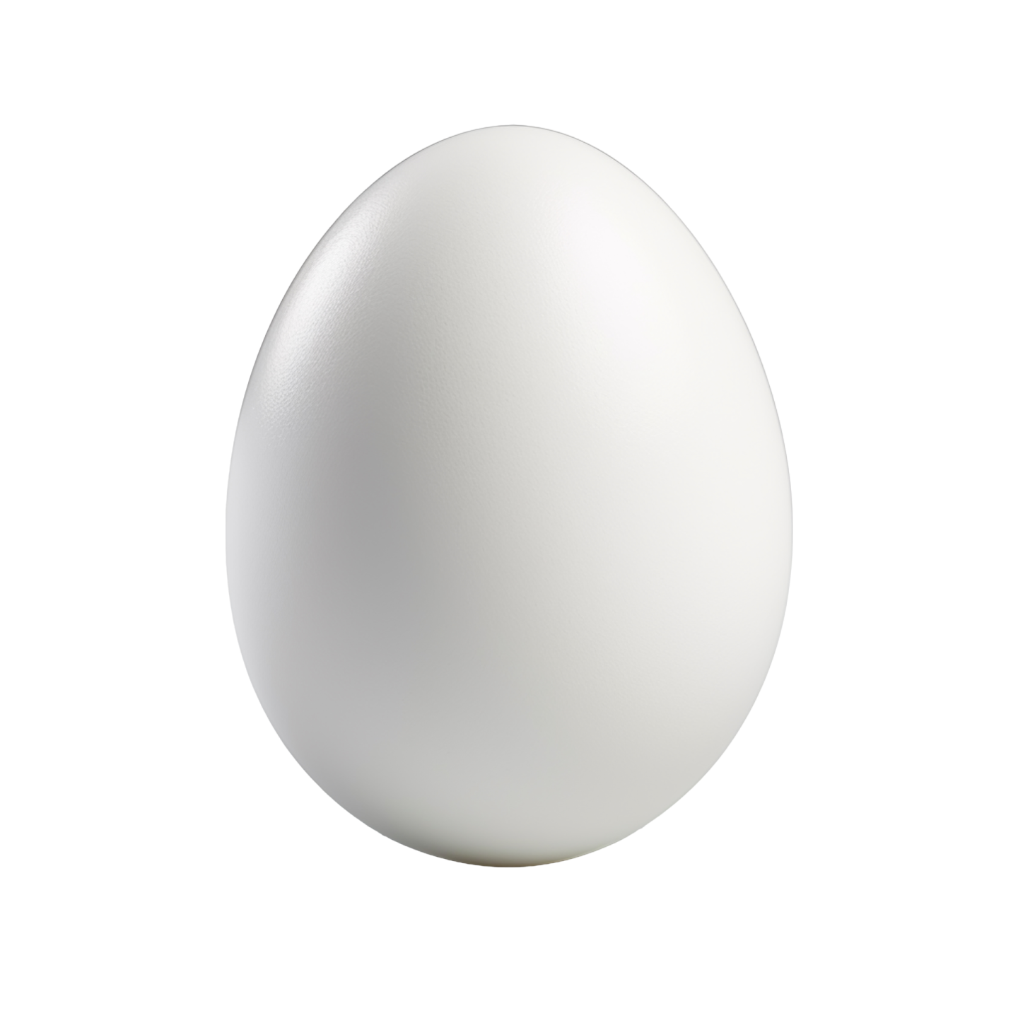 an egg on a white background
