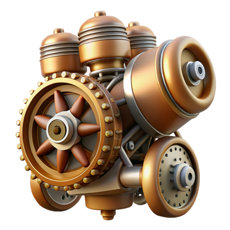 an image of a car engine