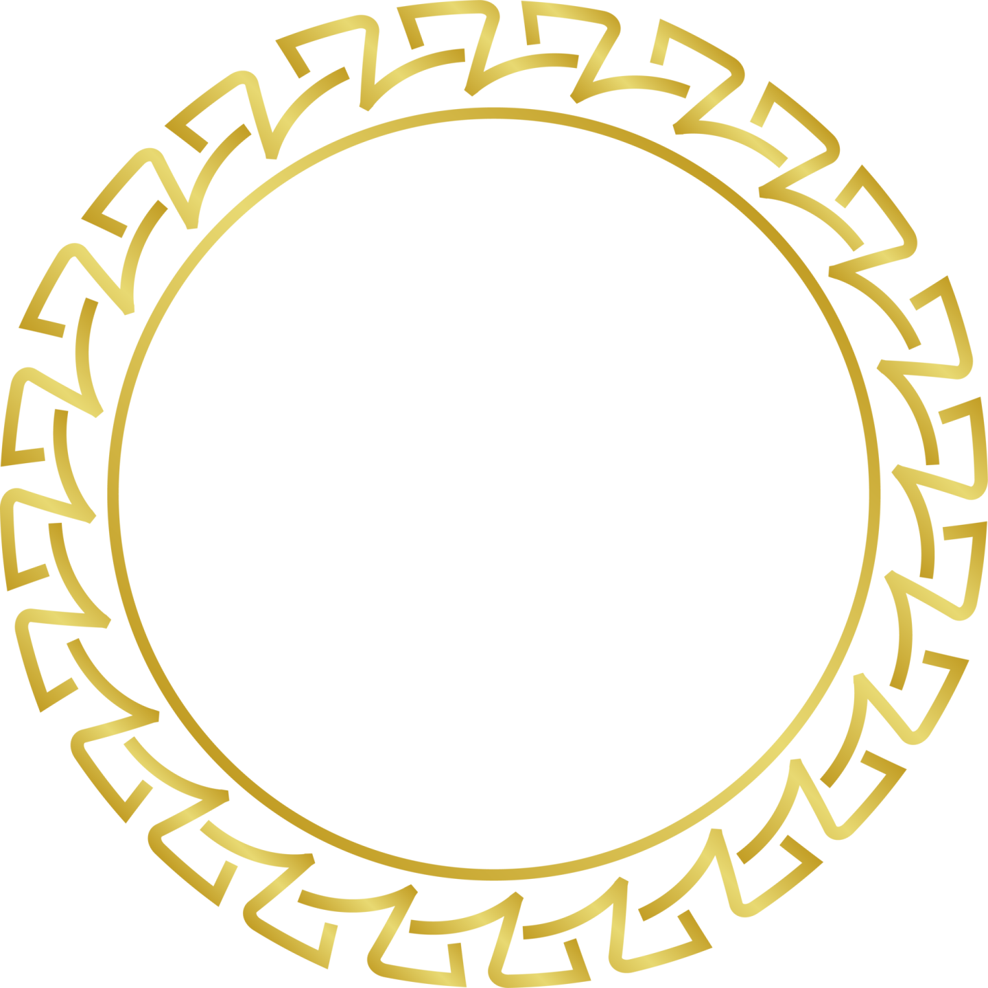 an image of a circle with arrows in it