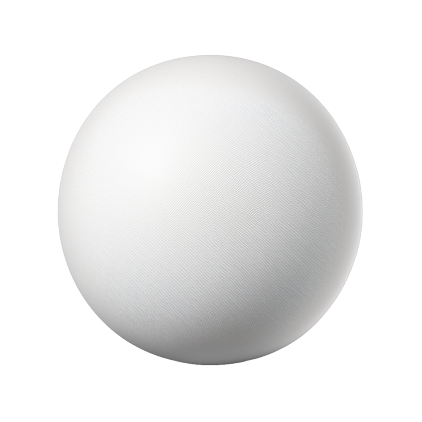 a white ball with a shadow on it