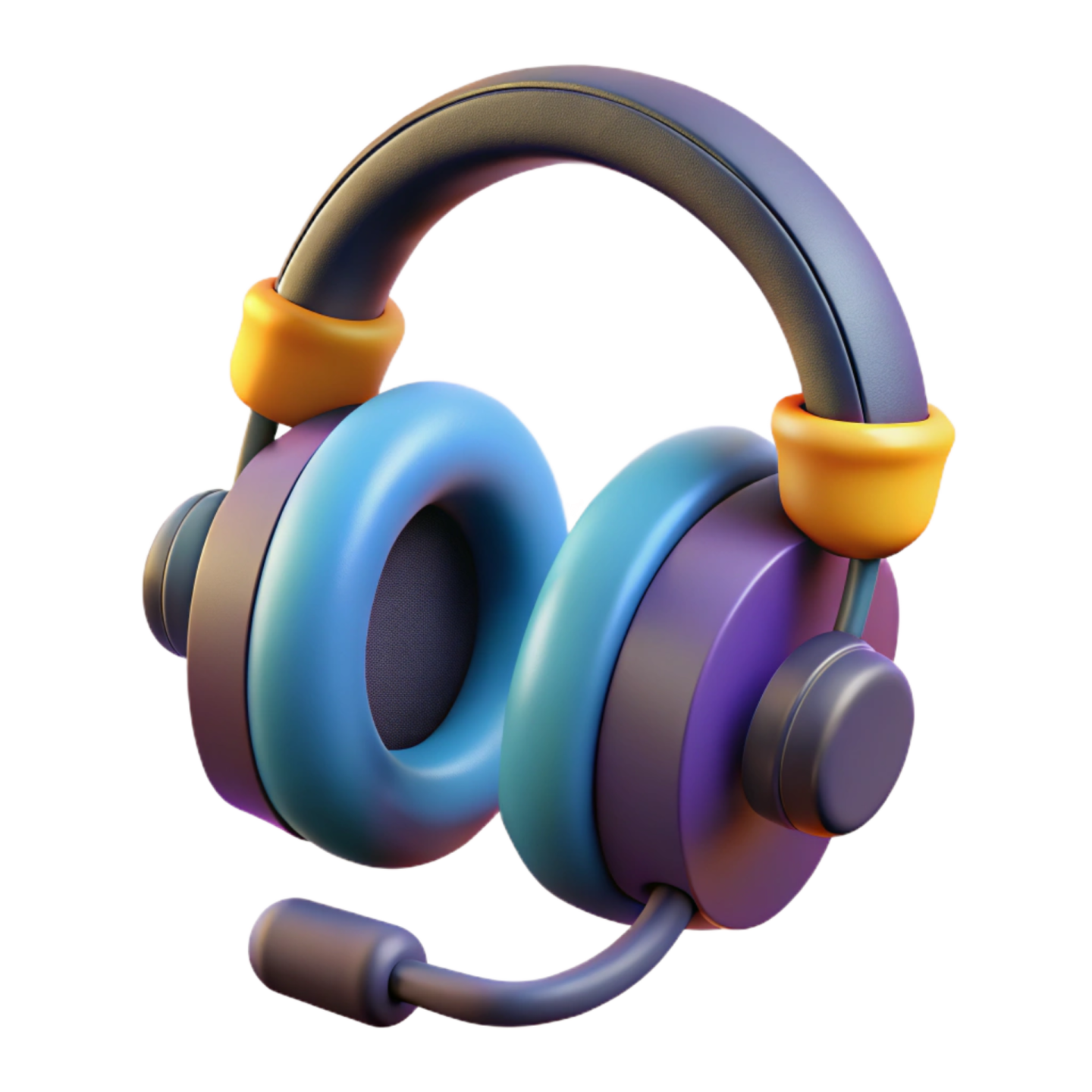 a pair of headphones on a white background