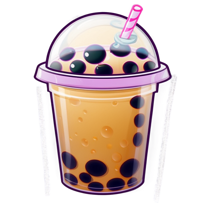 a drink in a plastic cup with a straw