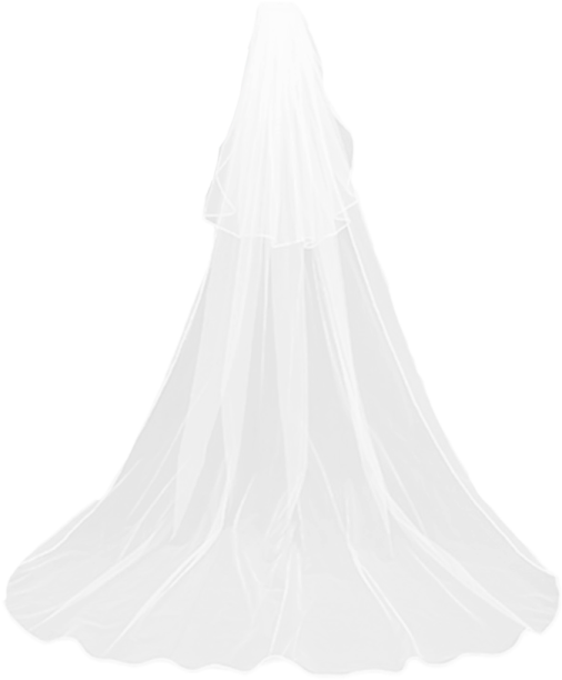 an image of a white wedding veil