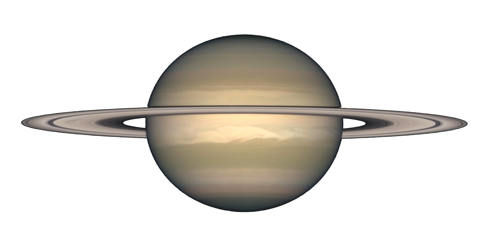 the planet saturn is shown in this image