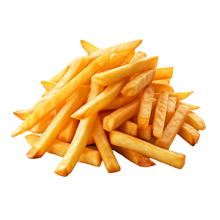a pile of french fries