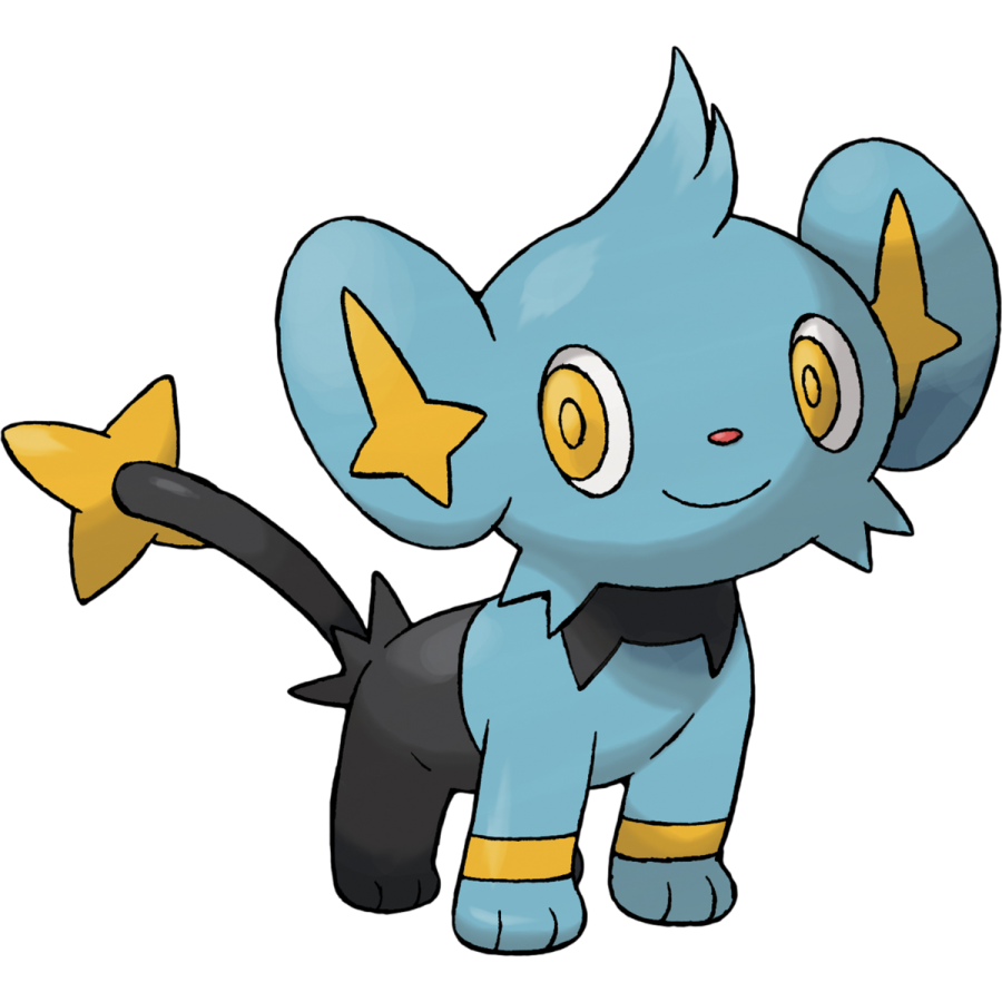 an image of a blue and yellow pokemon