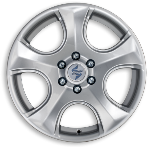 an image of a silver wheel