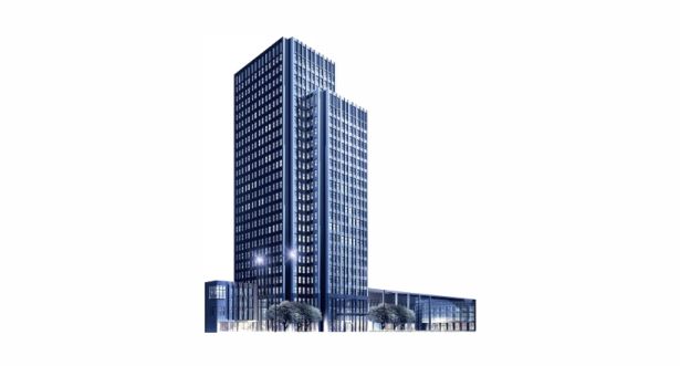 a rendering of the proposed office building