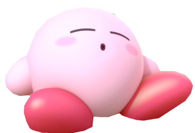 a white and pink toy sitting on the ground
