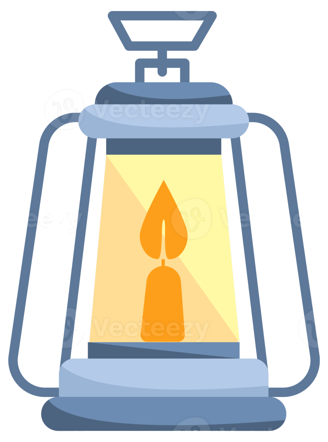 a teapot with a candle in it