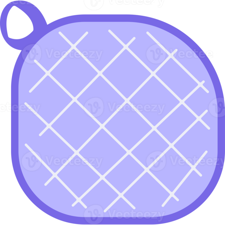 an oven mit with a pattern on it