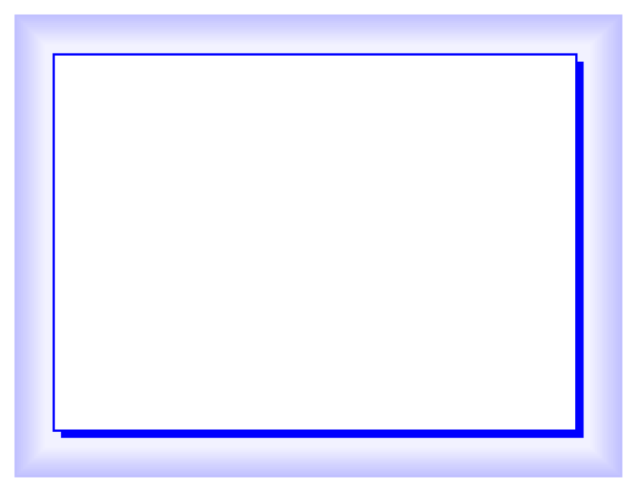 a white square frame with a black border