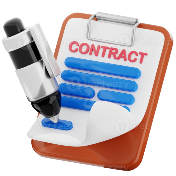 a clipboard with the word contact on it