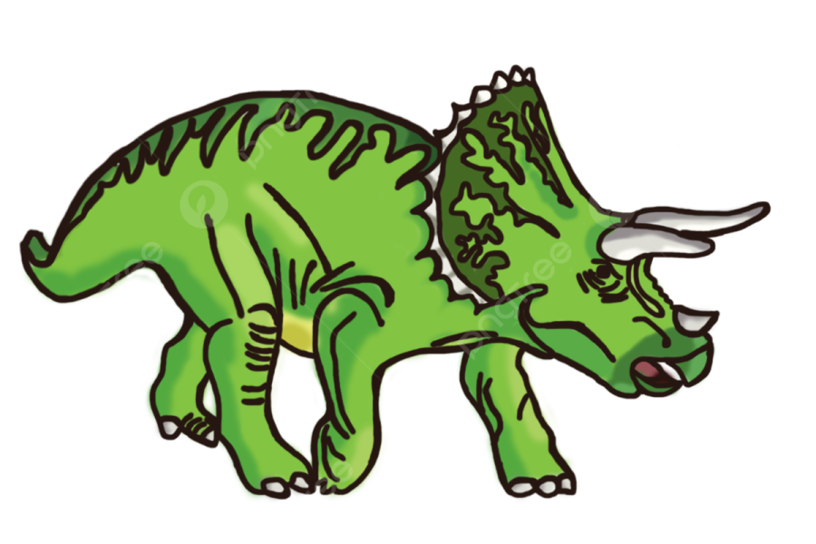 a drawing of a trilopsaurus