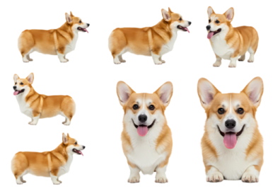a group of dogs with their mouths open