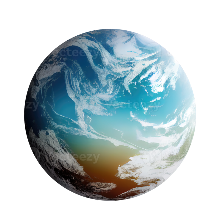 an image of the earth from space