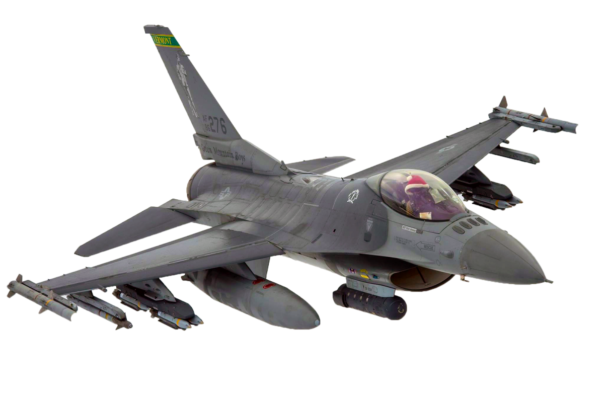 a fighter jet flying through the air