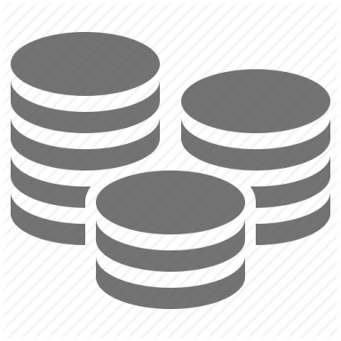 a stack of coins icon