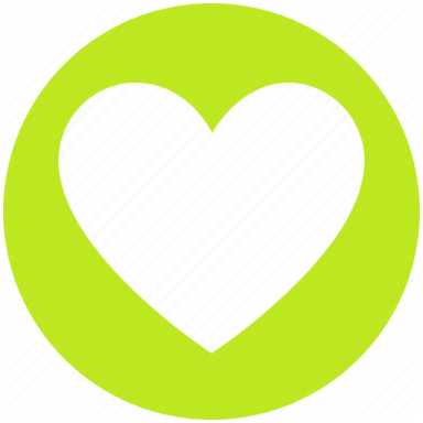a green heart icon