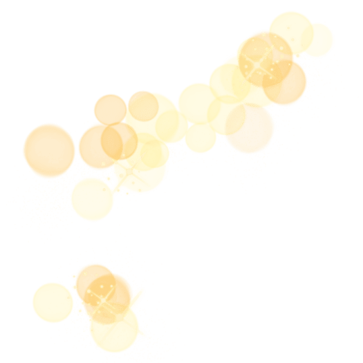 a white background with yellow circles on it