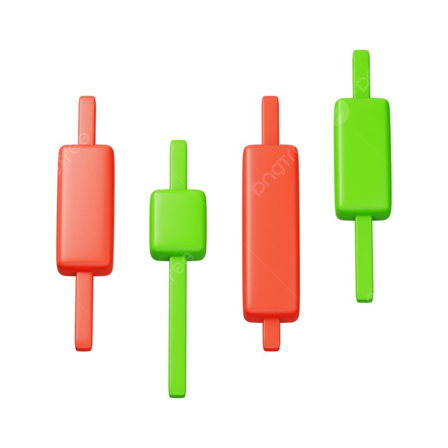three pops on a white background