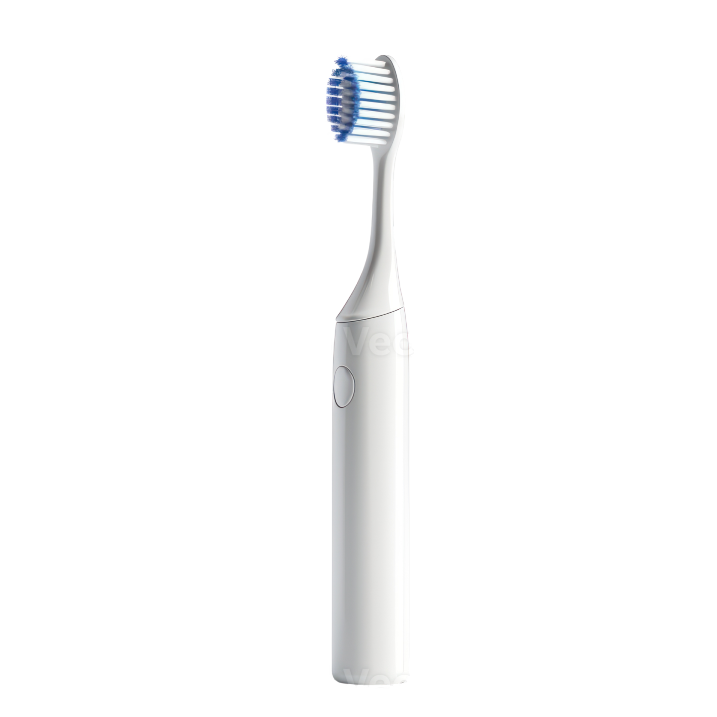 a toothbrush on a white background