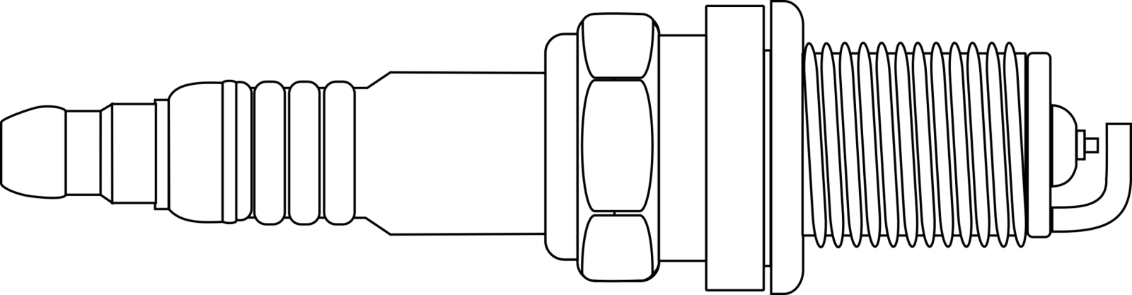 a black and white drawing of a camera lens