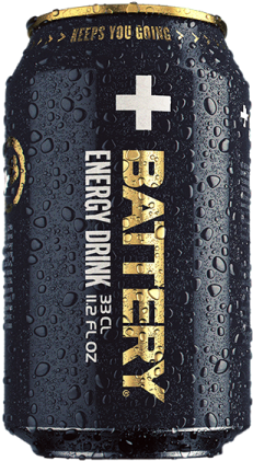 a can of beer with water droplets on it