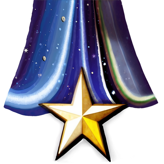 a christmas tree with a star in the middle