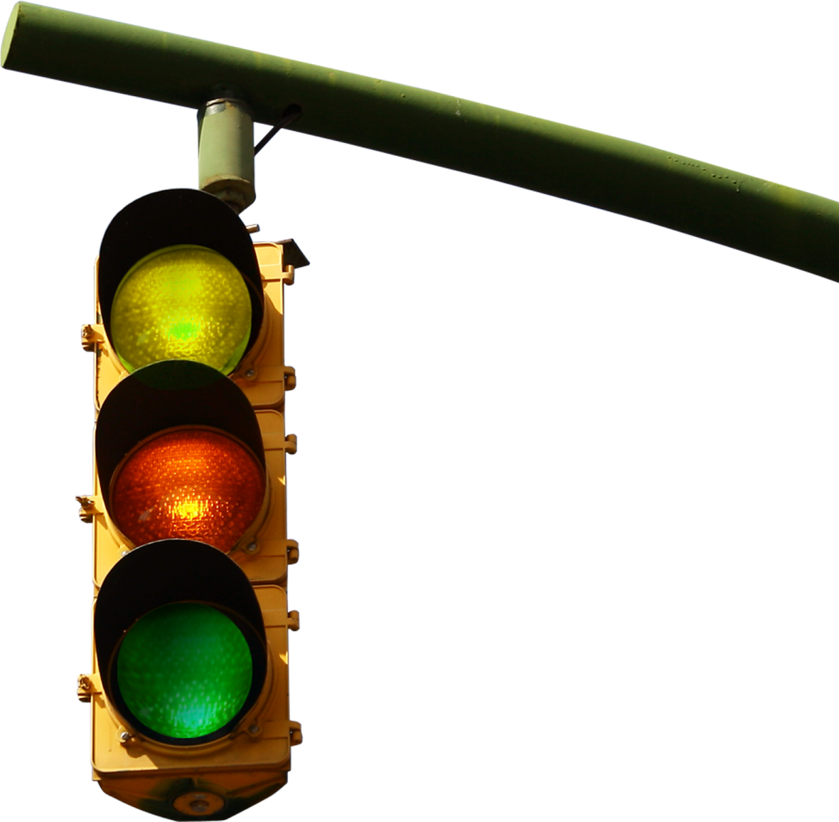 a green traffic light