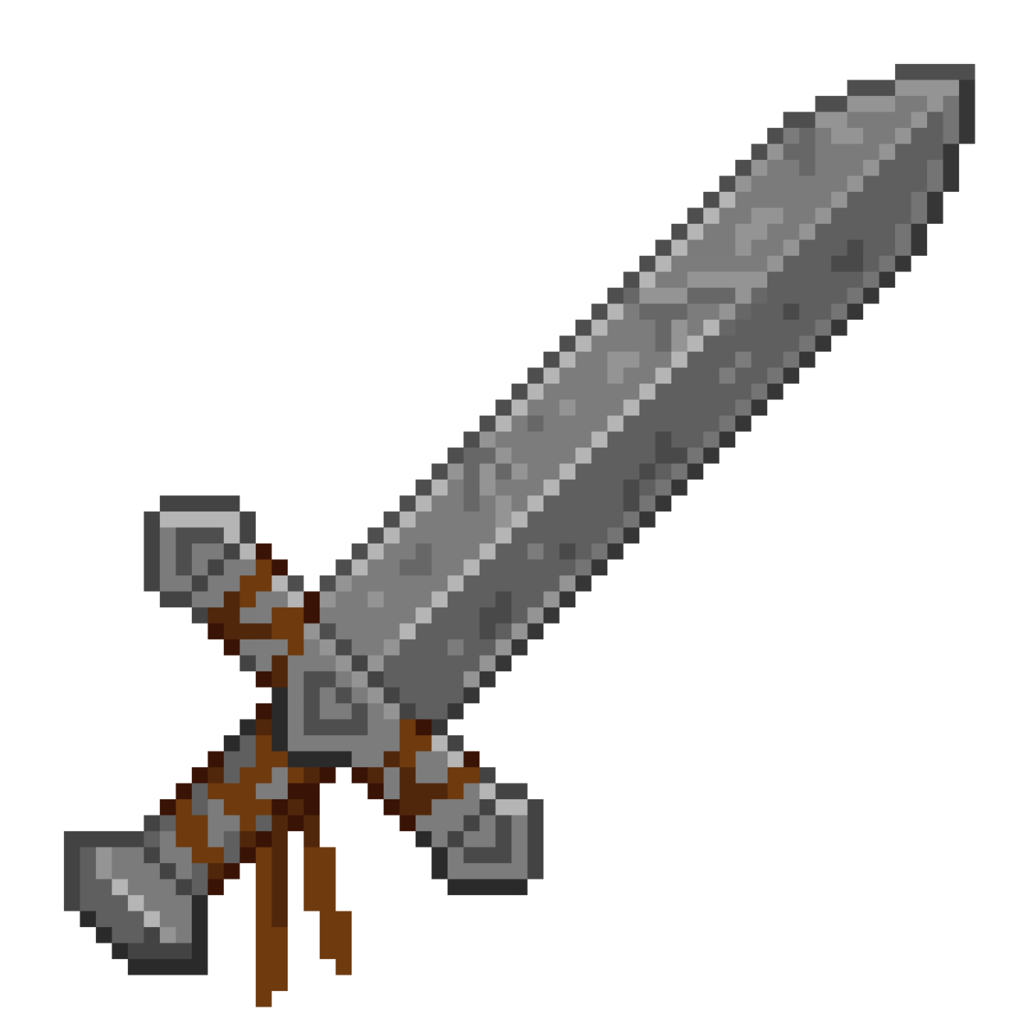 an old sword with a wooden handle
