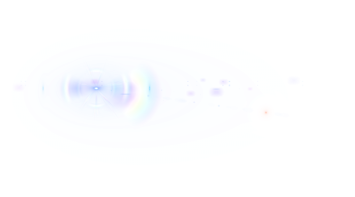 a white background with an image of a rainbow