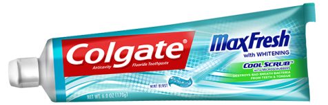 a tube of toothpass