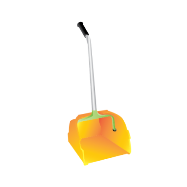a shovel with a handle on it