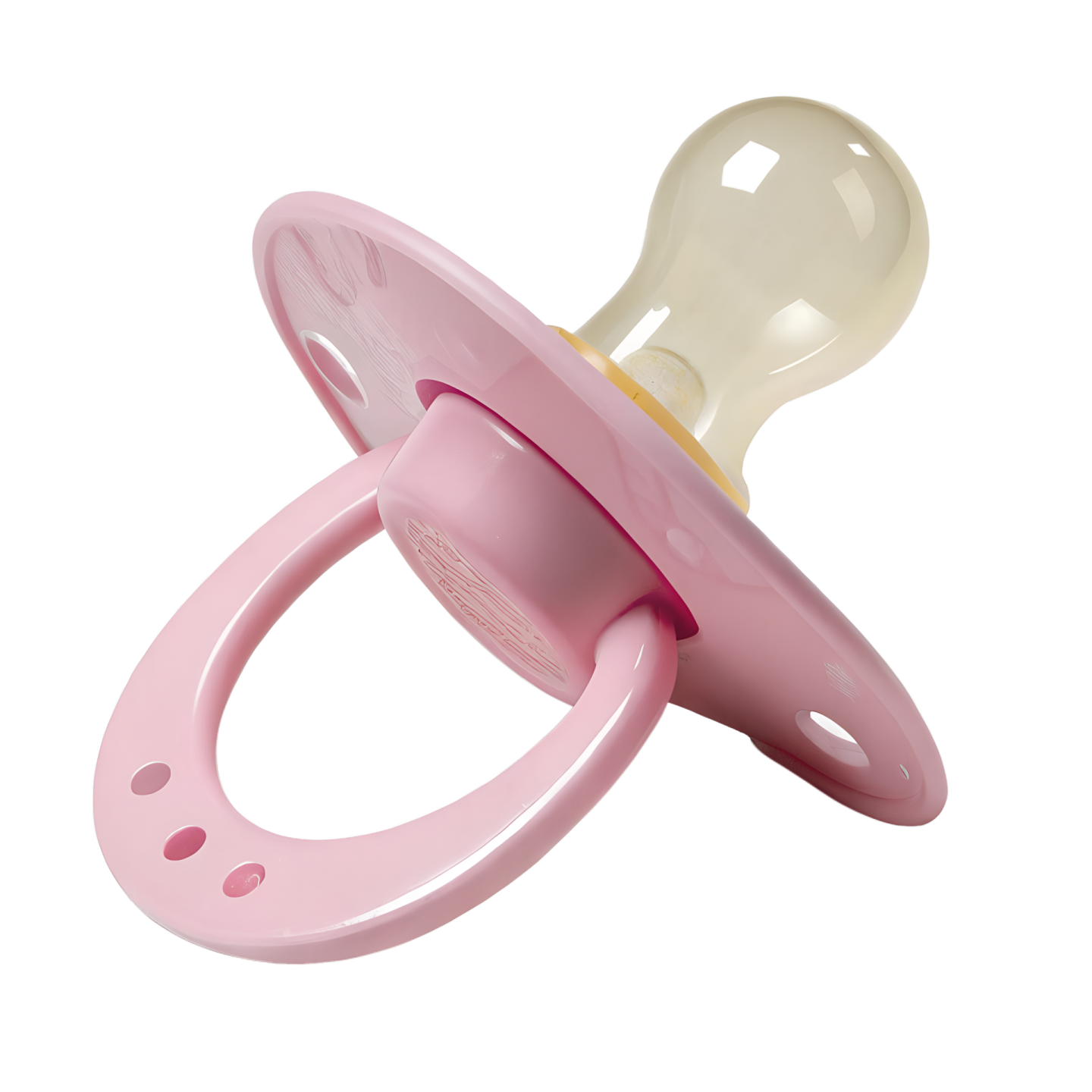a pink paco with a light on it