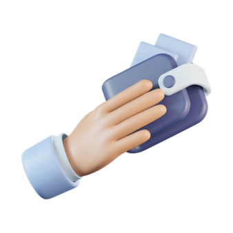 a hand holding a bottle of water