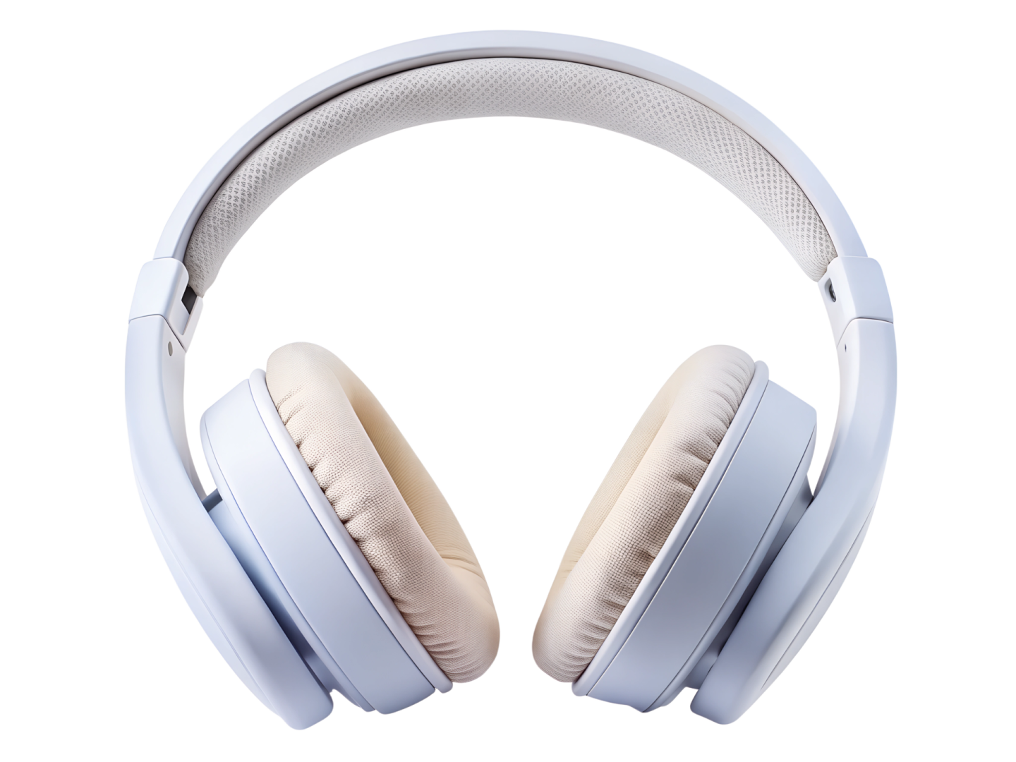 a pair of headphones on a white background