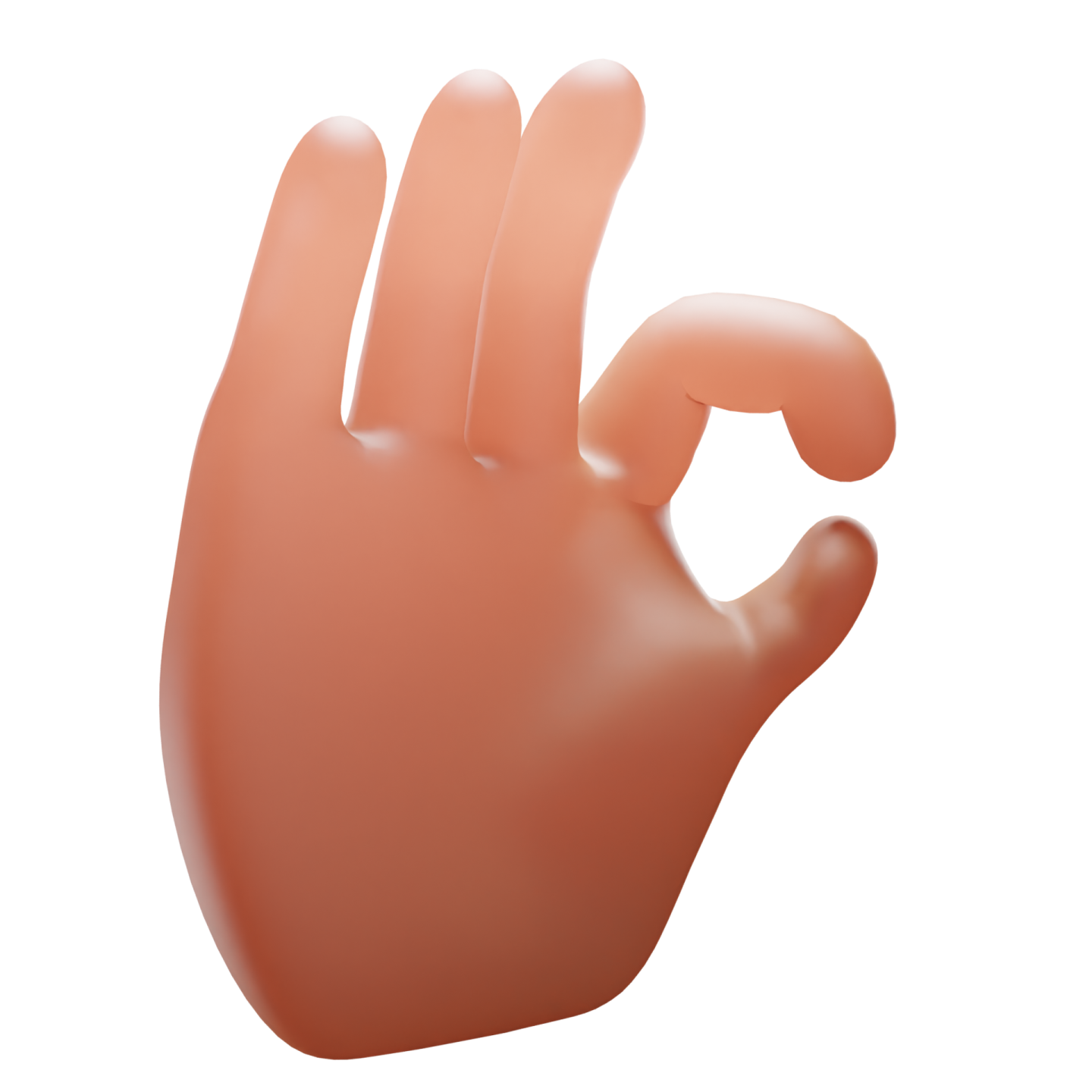 a hand is shown in the shape of a heart