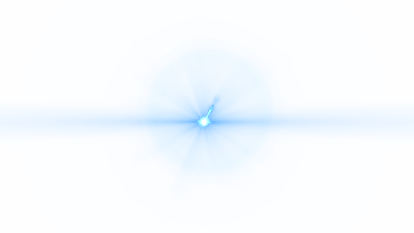 an image of a blue light on a white background