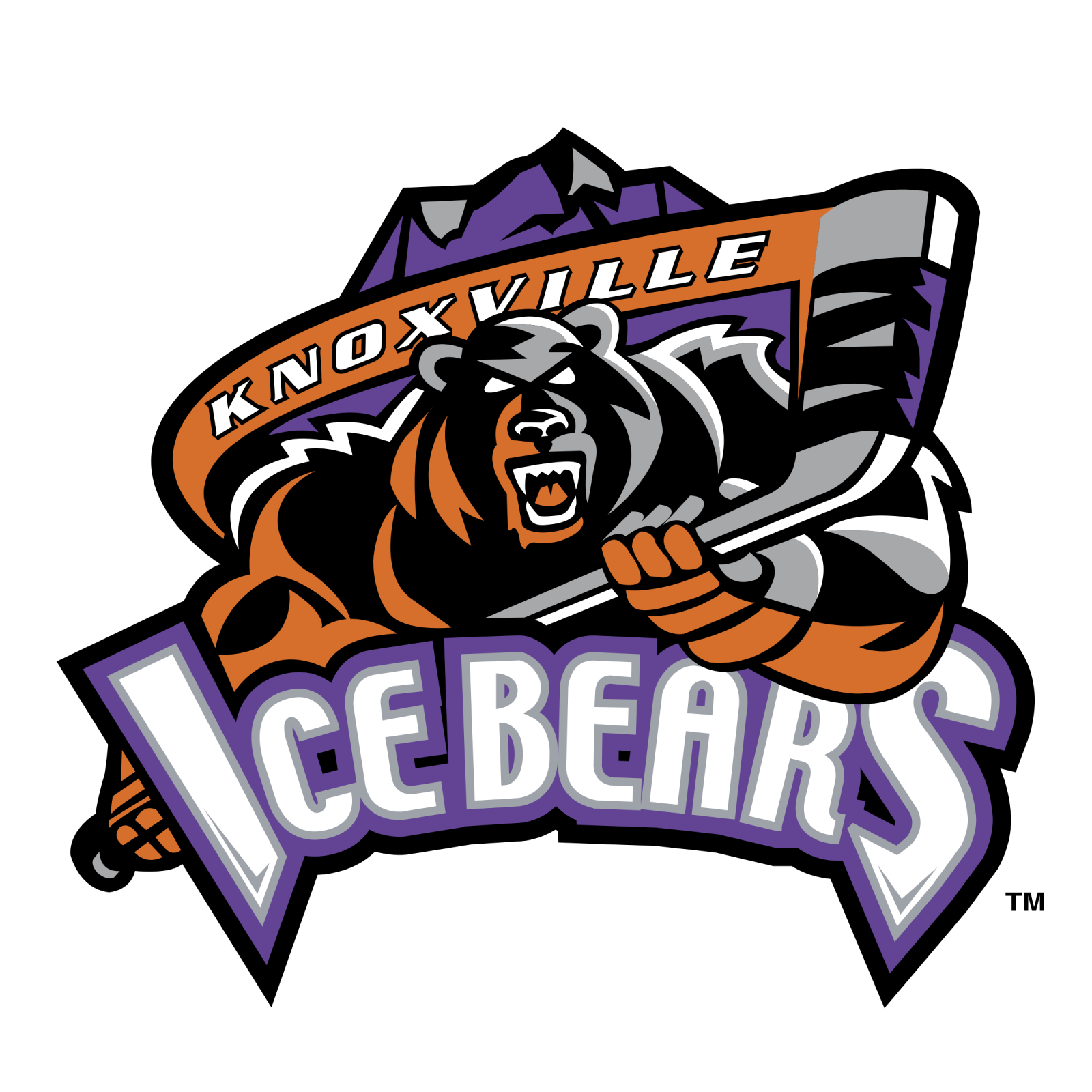 the logo of the knoxville icers