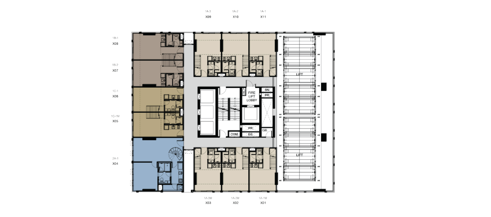 the floor plan of a two bedroom apartment