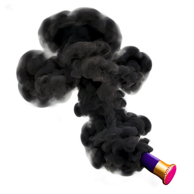 a cigarette with smoke coming out of it