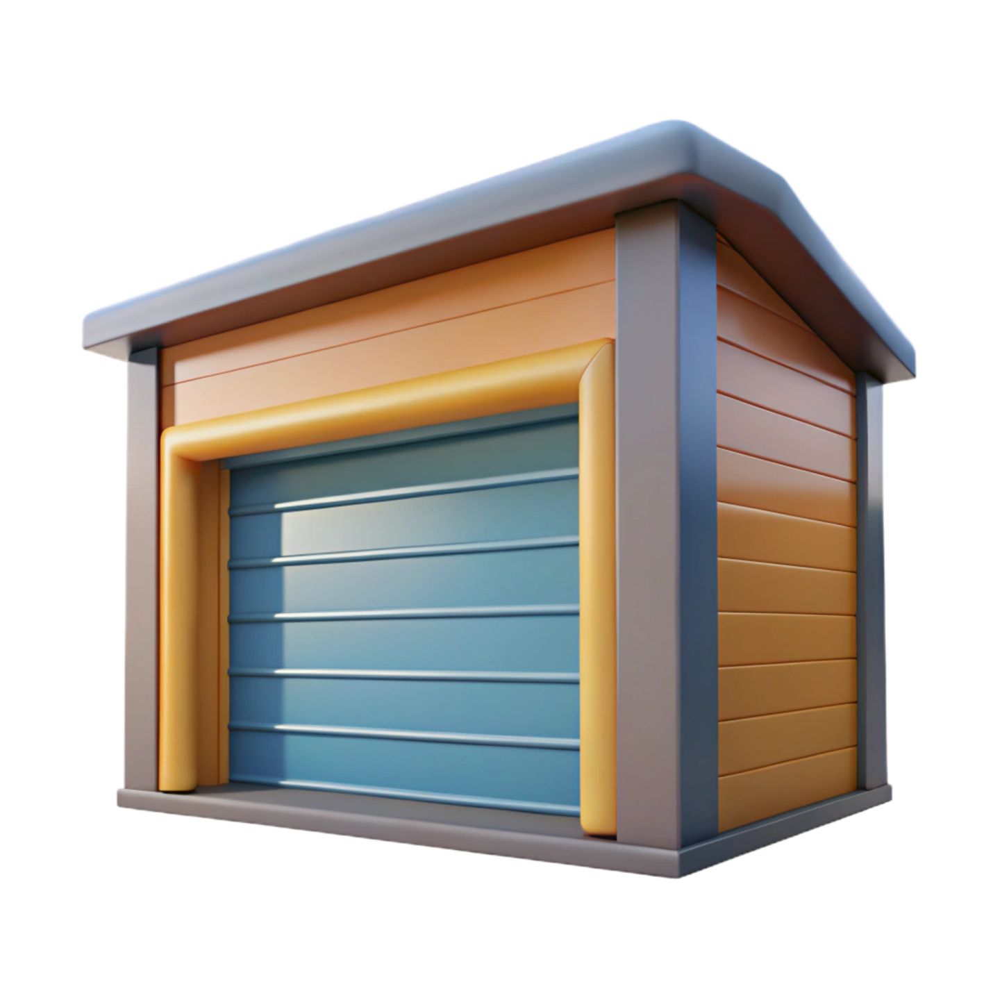 an illustration of a garage