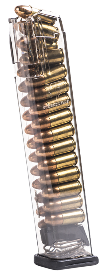 a rifle case filled with 223 cartridges