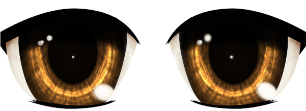 an image of a pair of brown eyes